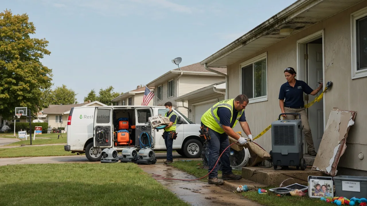 Water Damage Restoration in Silver Lake, IN near me